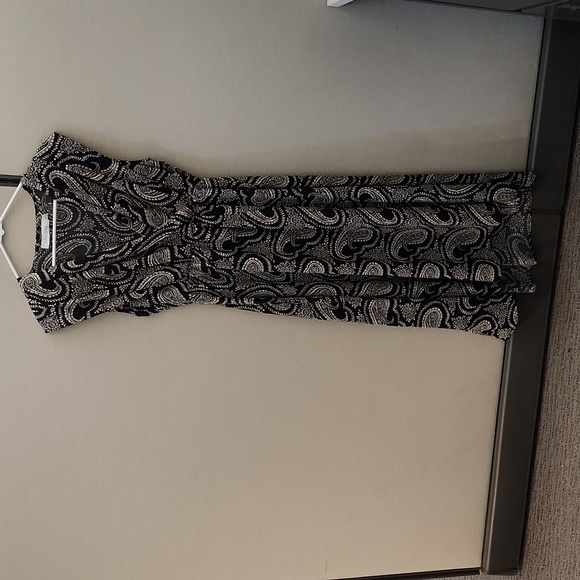 bishop + young Aeries Paisley Print Dress Size Medium - Picture 2 of 16